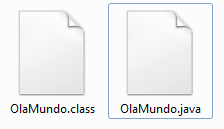 Arquivos .class e .java