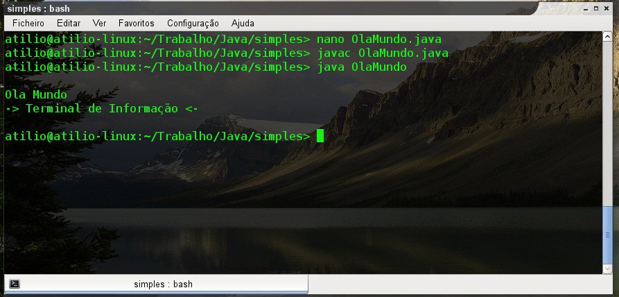 Compilação e execução em Linux