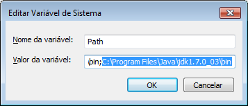 Editando a Path