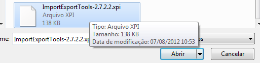 Escolhendo o complemento
