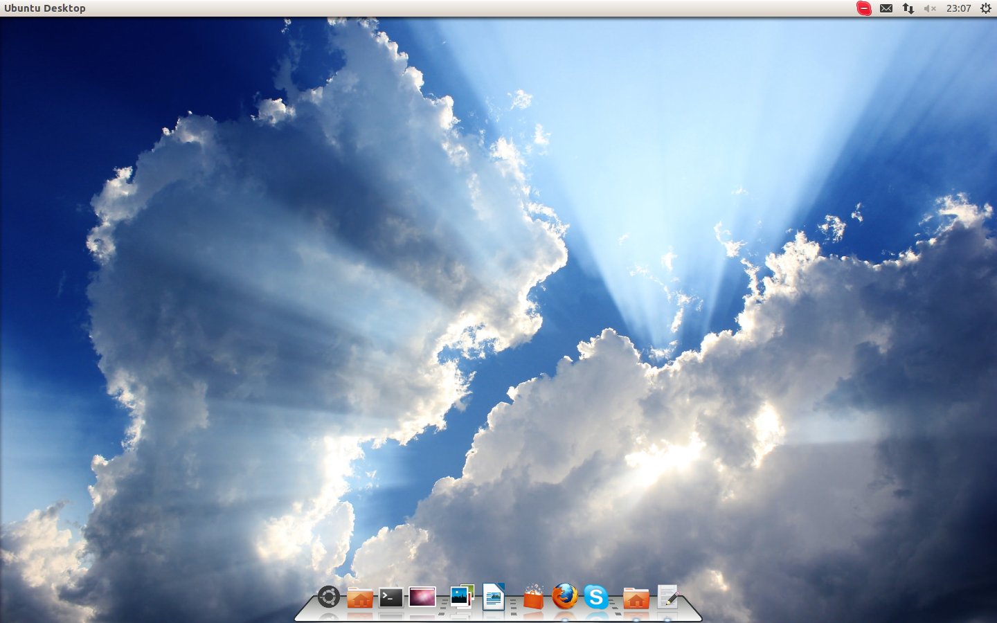 Ubuntu 12.10 com Cairo Dock