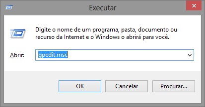 Executando comandos no Windows 8