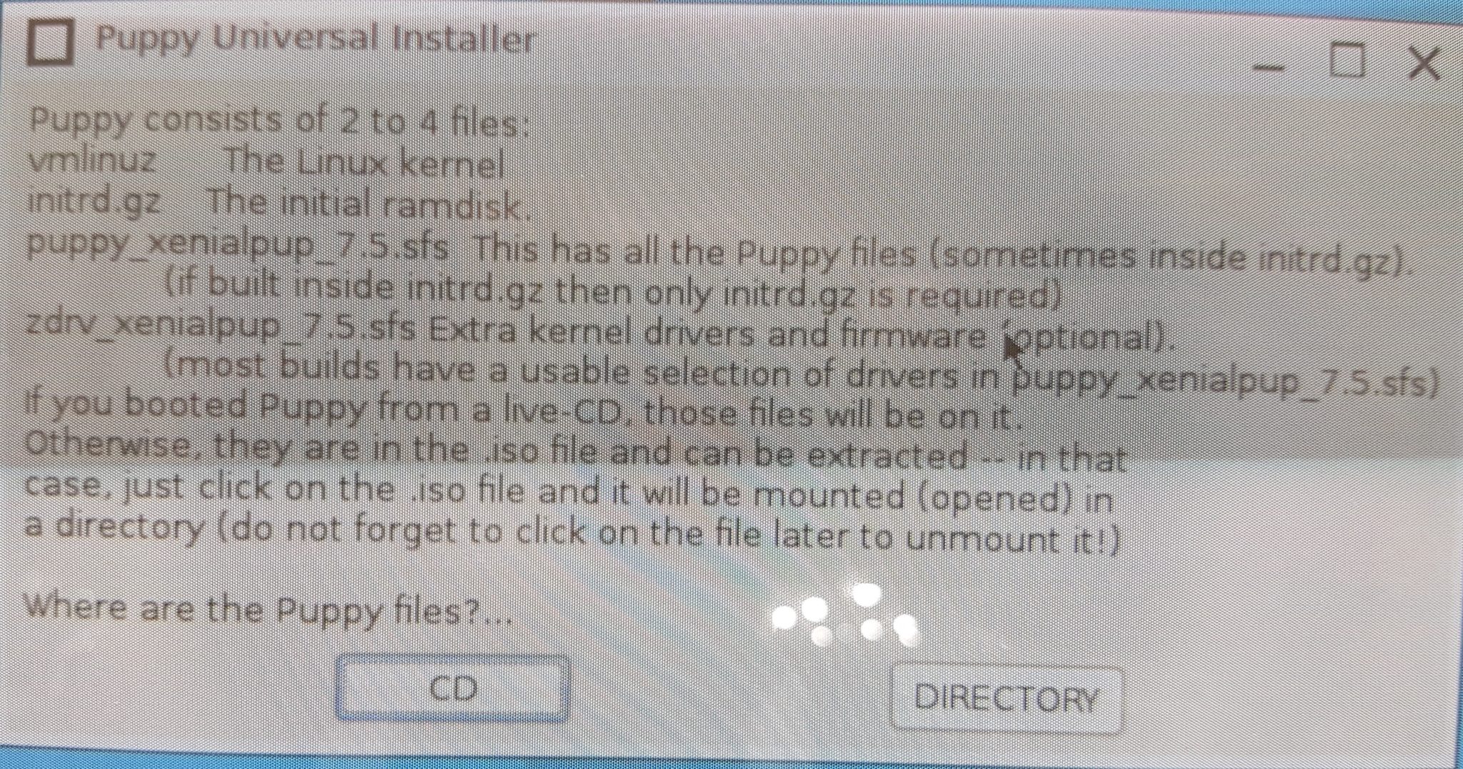 Como instalar o Puppy Linux – Terminal de Informação